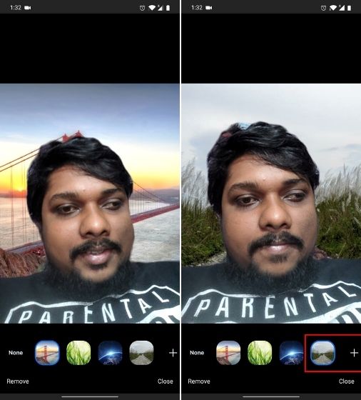 Agregar fondos virtuales de Zoom en Android