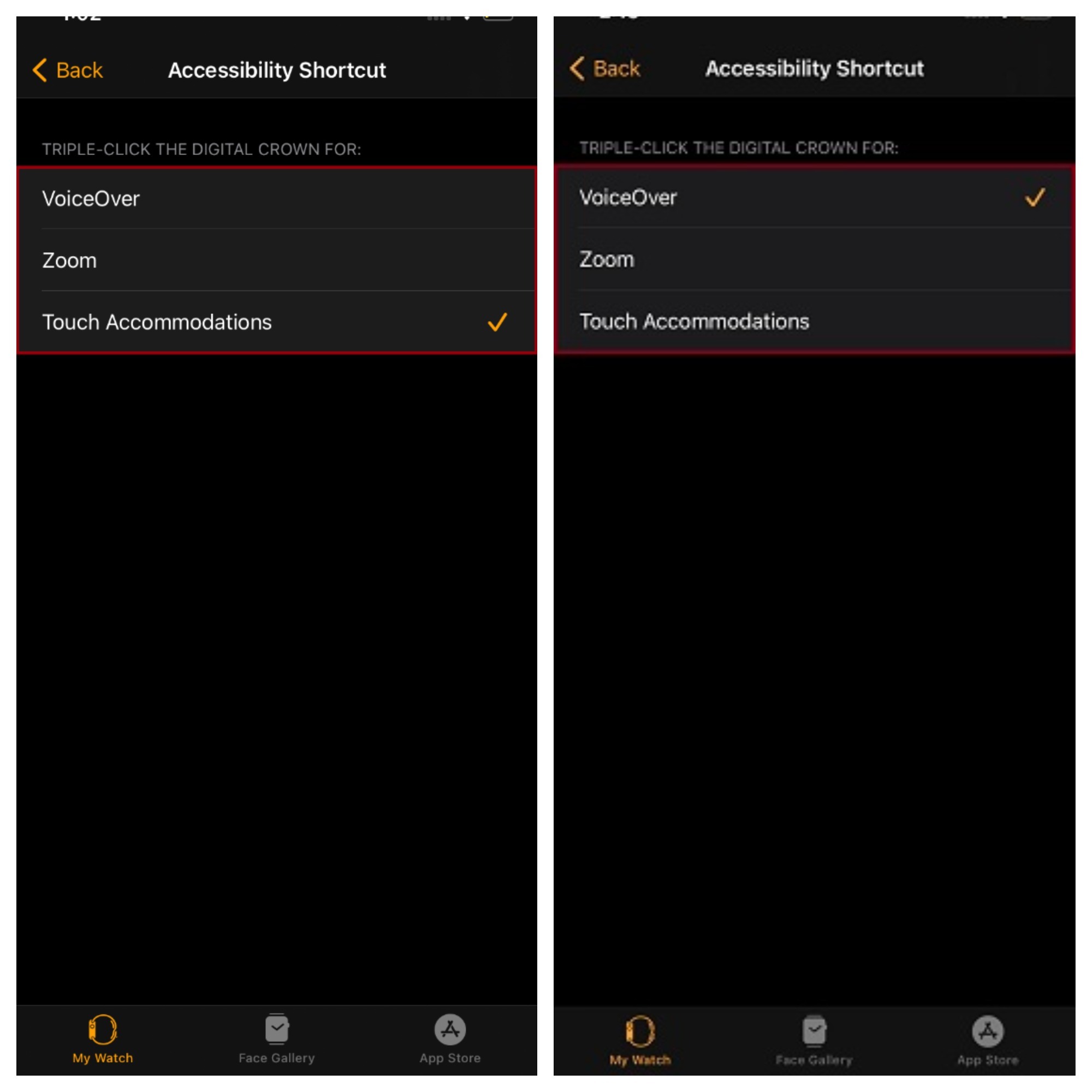 C Mo Usar El Acceso Directo De Accesibilidad En Apple Watch