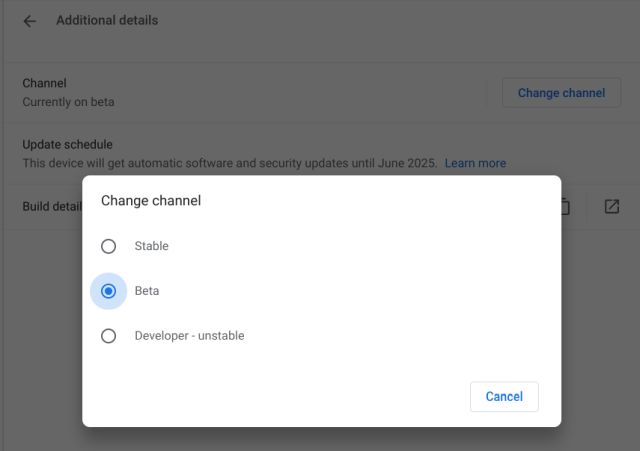 Habilitar el modo ambiente (protector de pantalla) en Chrome OS