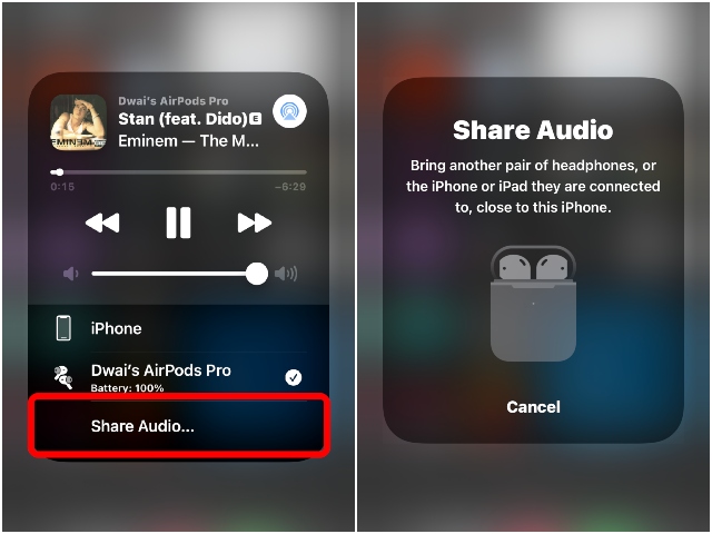 Share audio. Как поделиться аудио на айфоне. Как поделиться звуком на AIRPODS. Кнопка Audio на iphone 14. Нет кнопки поделиться аудио на айфоне.