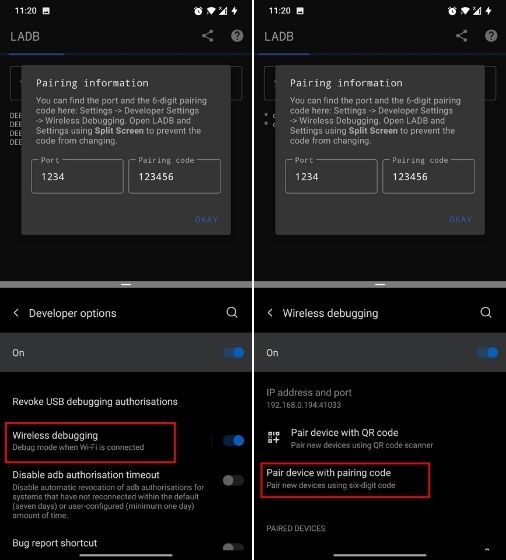 Wireless debugging. Команды для запуска программы на андроид. LADB команды. Беспроводная отладка. Wireless ADB debugging APK.