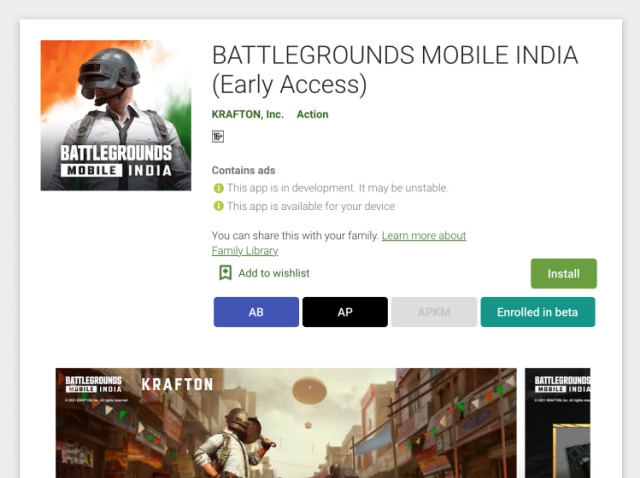 instalar battlegrounds mobile india 2
