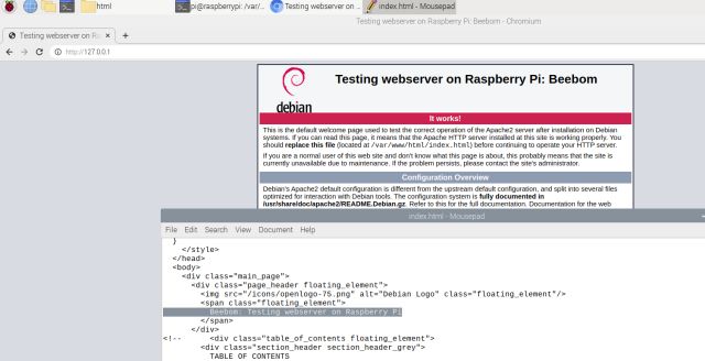 Configurar un servidor web Raspberry Pi (2021)
