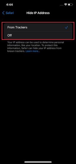 Ahora oculte su dirección IP en Safari de los rastreadores - Oculte la dirección IP en Safari en iOS 15 y macOS Monterey