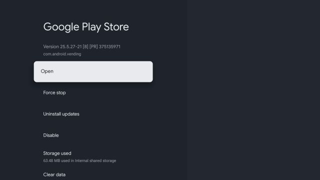 Método 2: acceda a Play Store desde la configuración