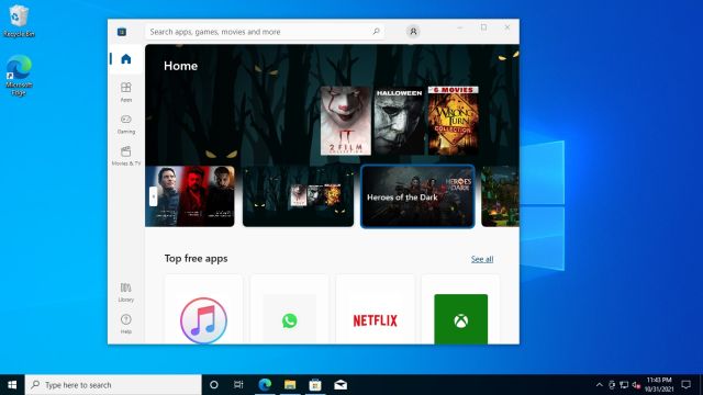 Instale la nueva Microsoft Store de Windows 11 en Windows 10 (2021)