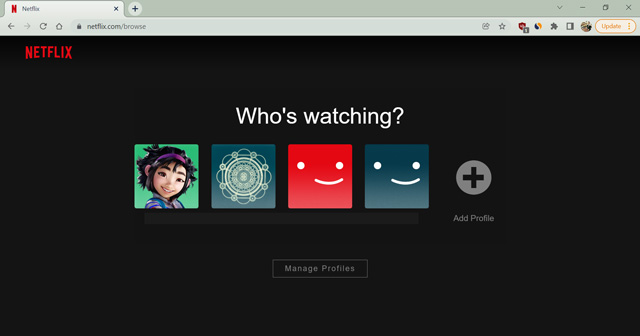 Abre tu perfil en Netflix