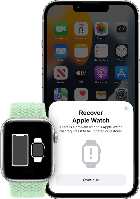 Restaurar Apple Watch usando iPhone