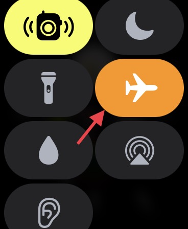 Activar/desactivar el modo avión en el Apple Watch 