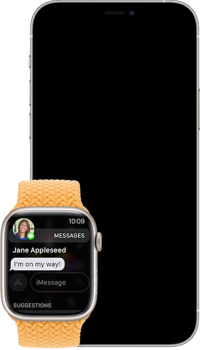 Notificaciones en el Apple Watch desbloqueado
