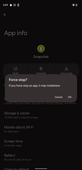 8 formas de arreglar Snapchat que no envía instantáneas