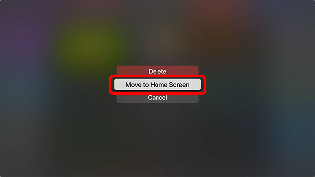 Cómo eliminar aplicaciones en Apple TV