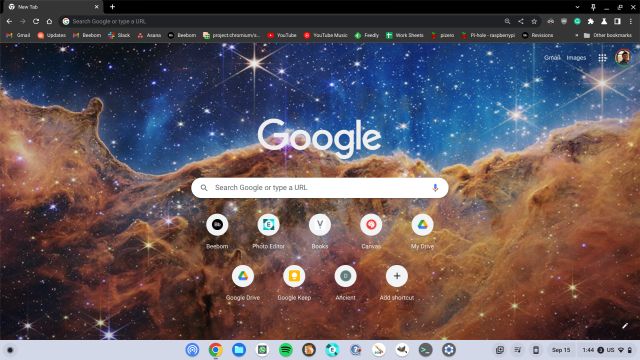 Cambiar el fondo de Google en el navegador Chrome