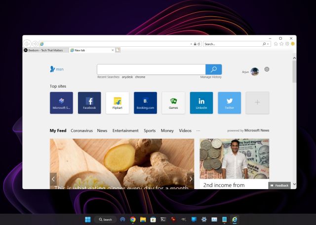 Habilitar y usar Internet Explorer en Windows 11 (2022)