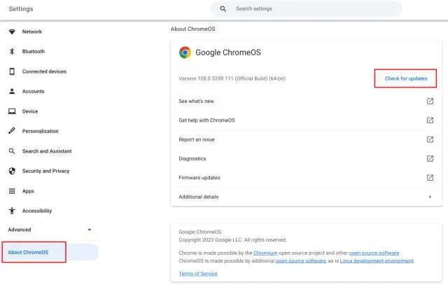 Cómo actualizar tu Chromebook fácilmente