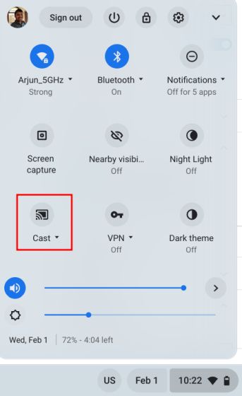 Conecte Chromebook a su televisor de forma inalámbrica